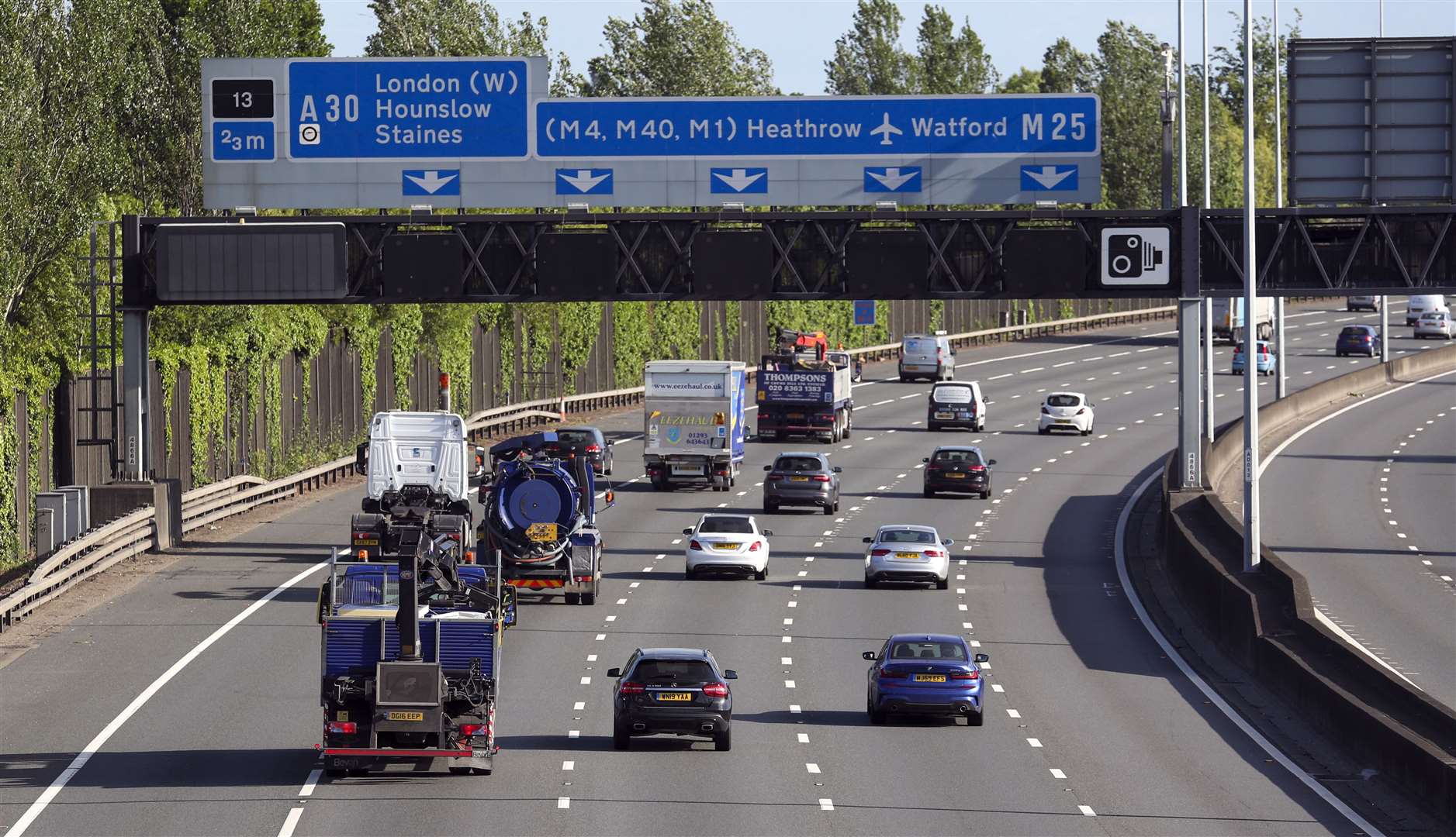 Millions of leisure journeys are expected this weekend following the easing of restrictions (Steve Parsons/PA)