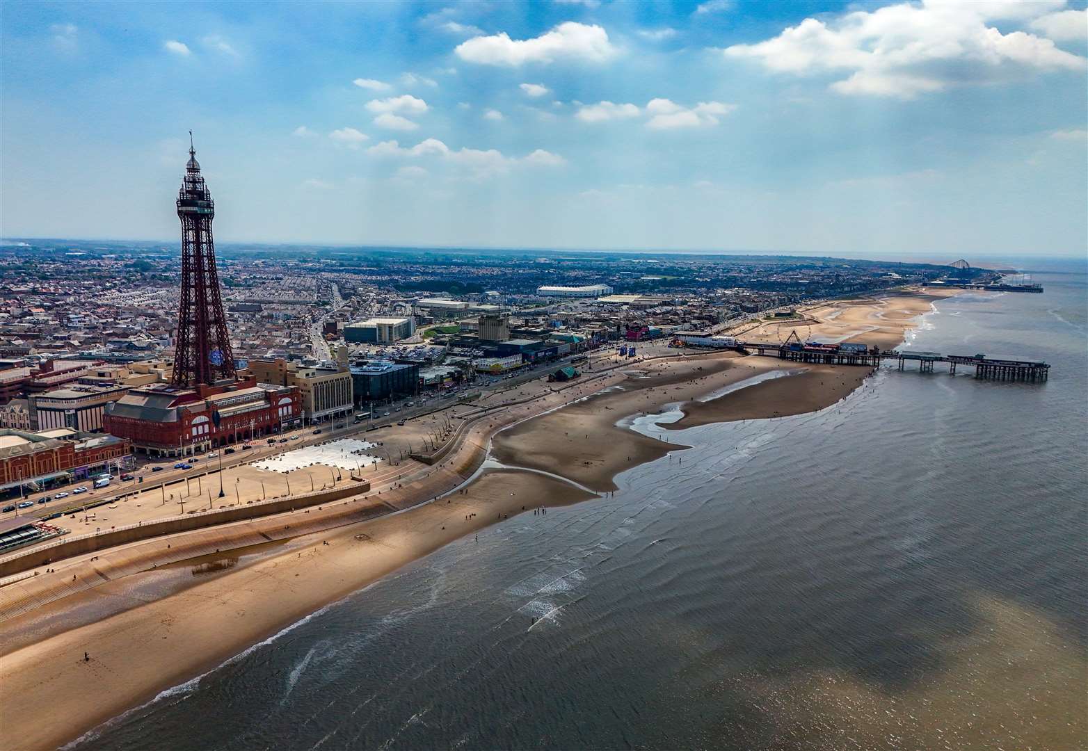 Blackpool north beach has failed to meet sufficient standards of water quality for the third year in a row (Peter Byrne/PA)