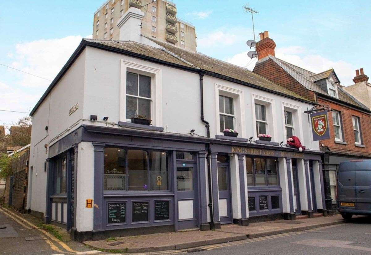 King Street Arms, formerly Earl St Vincent, in Ramsgate up for sale for £365,000