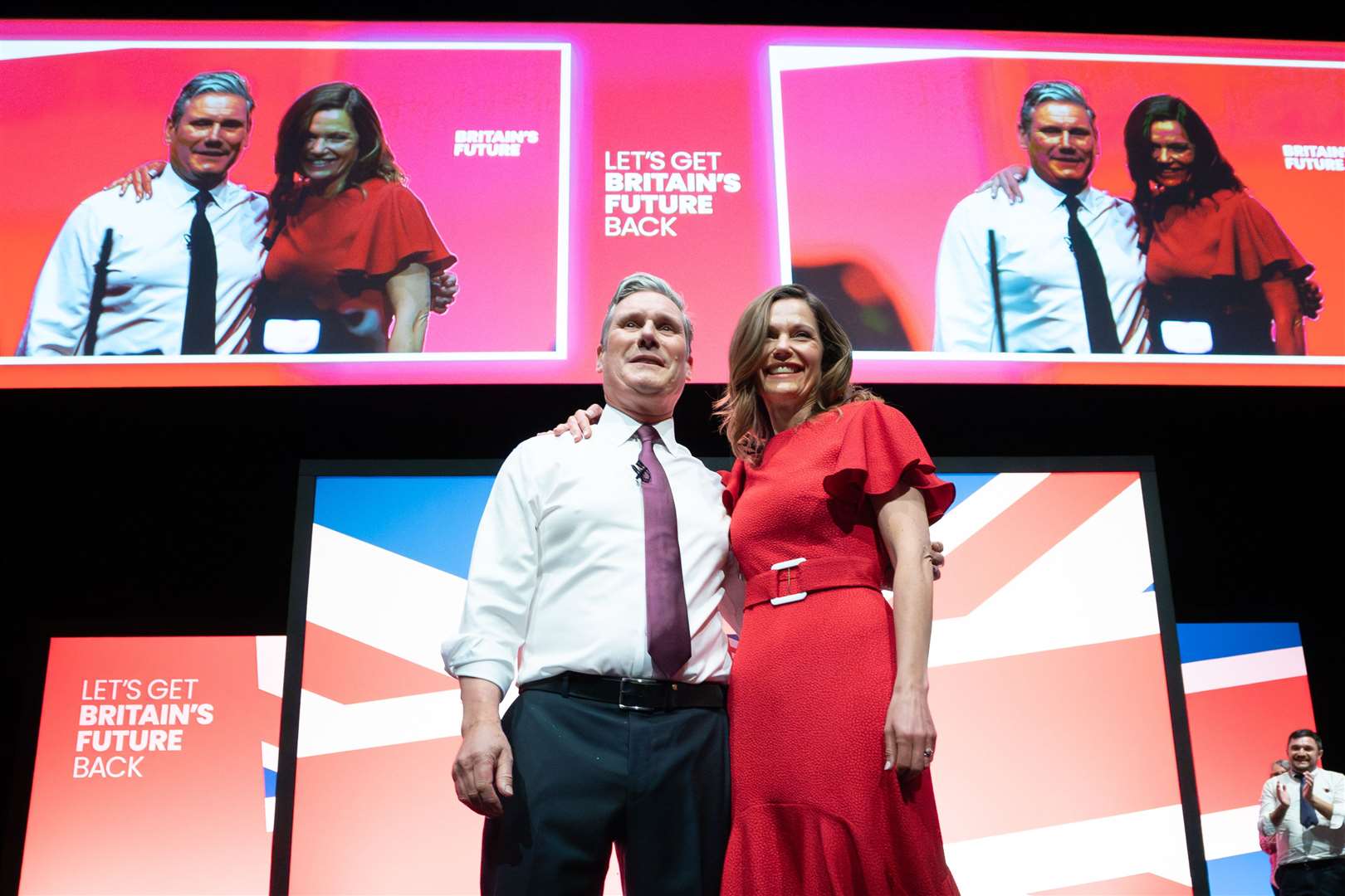 Labour leader Sir Keir Starmer said his wife Victoria Starmer was his ‘complete support’ (Stefan Rousseau/PA)