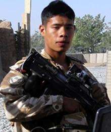 Sapper Ishwor Gurung