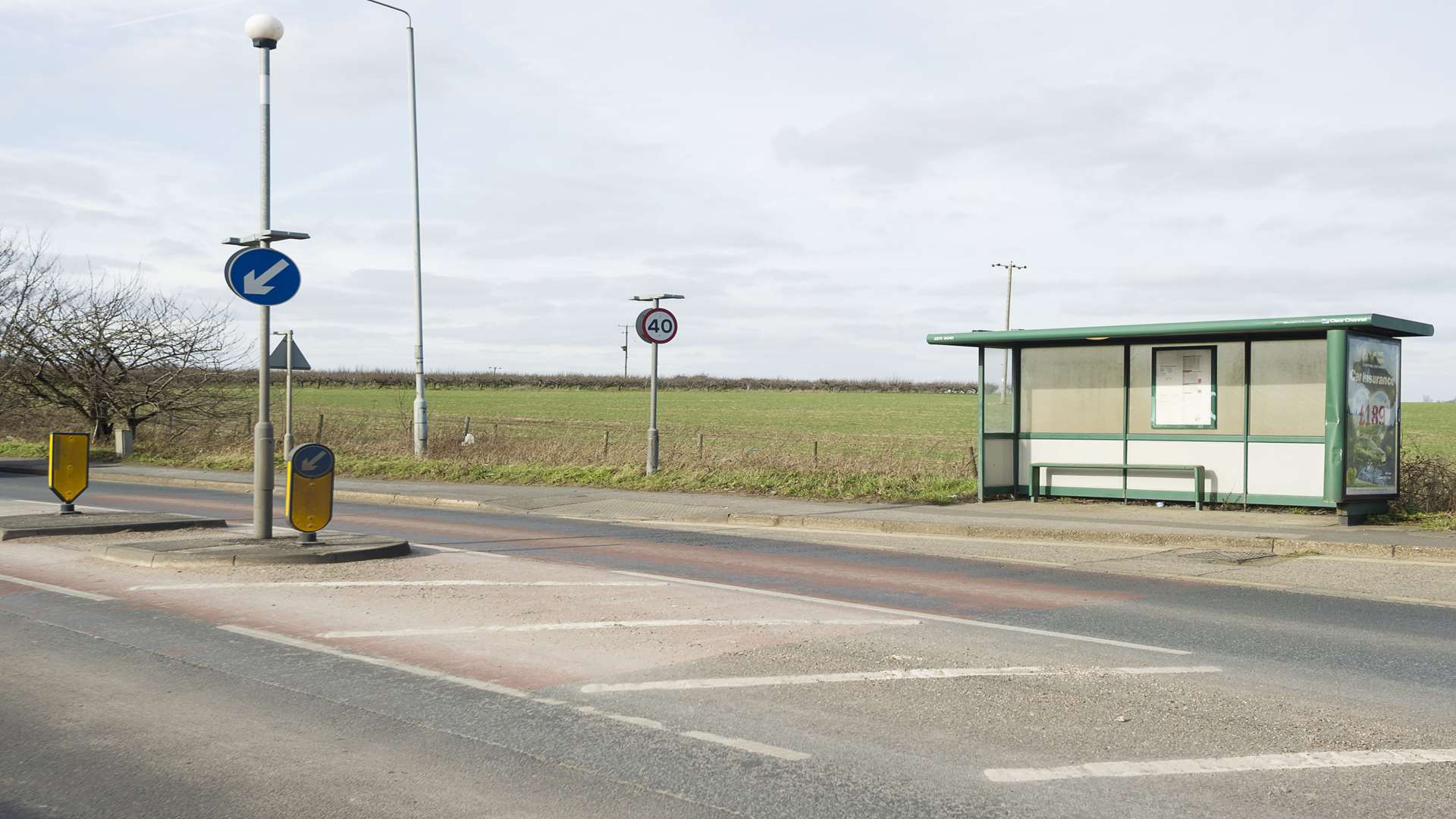 Stones Farm, north of the A2 at Bapchild