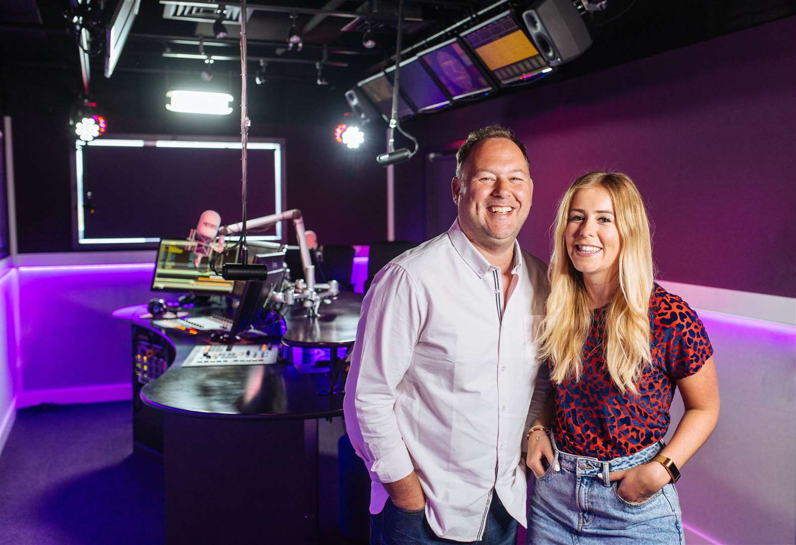 Garry and Laura kmfm Breakfast - stock pic (11613111)