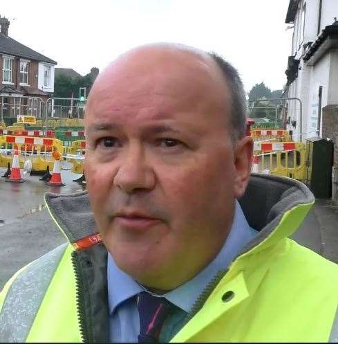 Toby Howe, senior highways manager for KCC