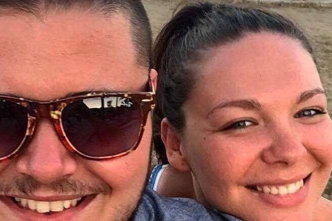 Sophie Wild and Harry Fitt on holiday in Turkey before the earthquake struck