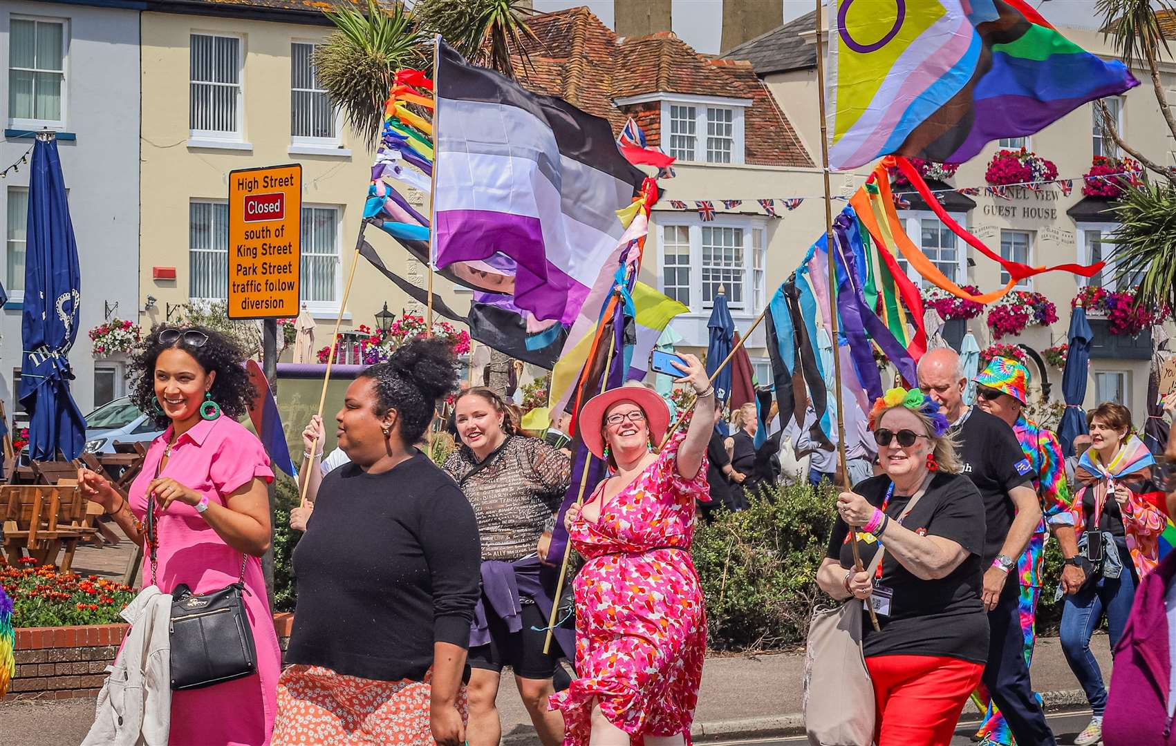 People joined the parade in Deal last year. Picture: John Doughty