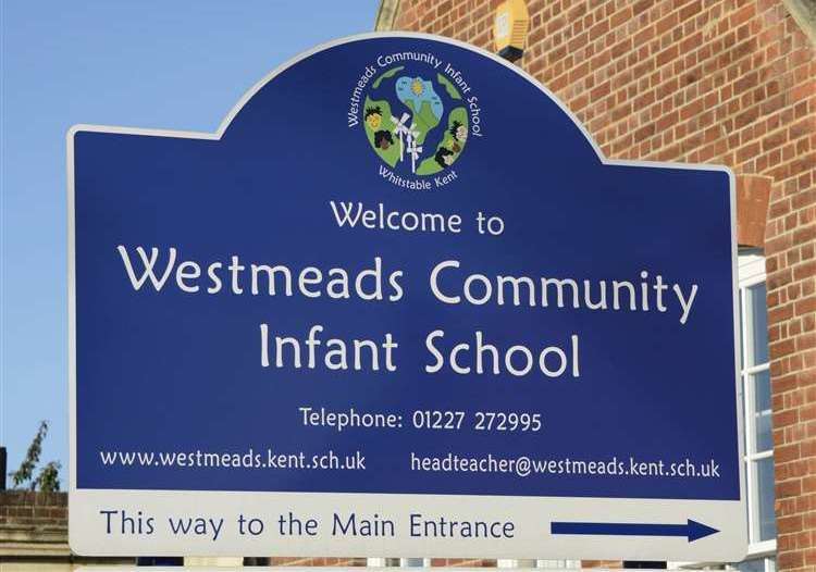 Westmeads Community Infant School in Cromwell Road, Whitstable