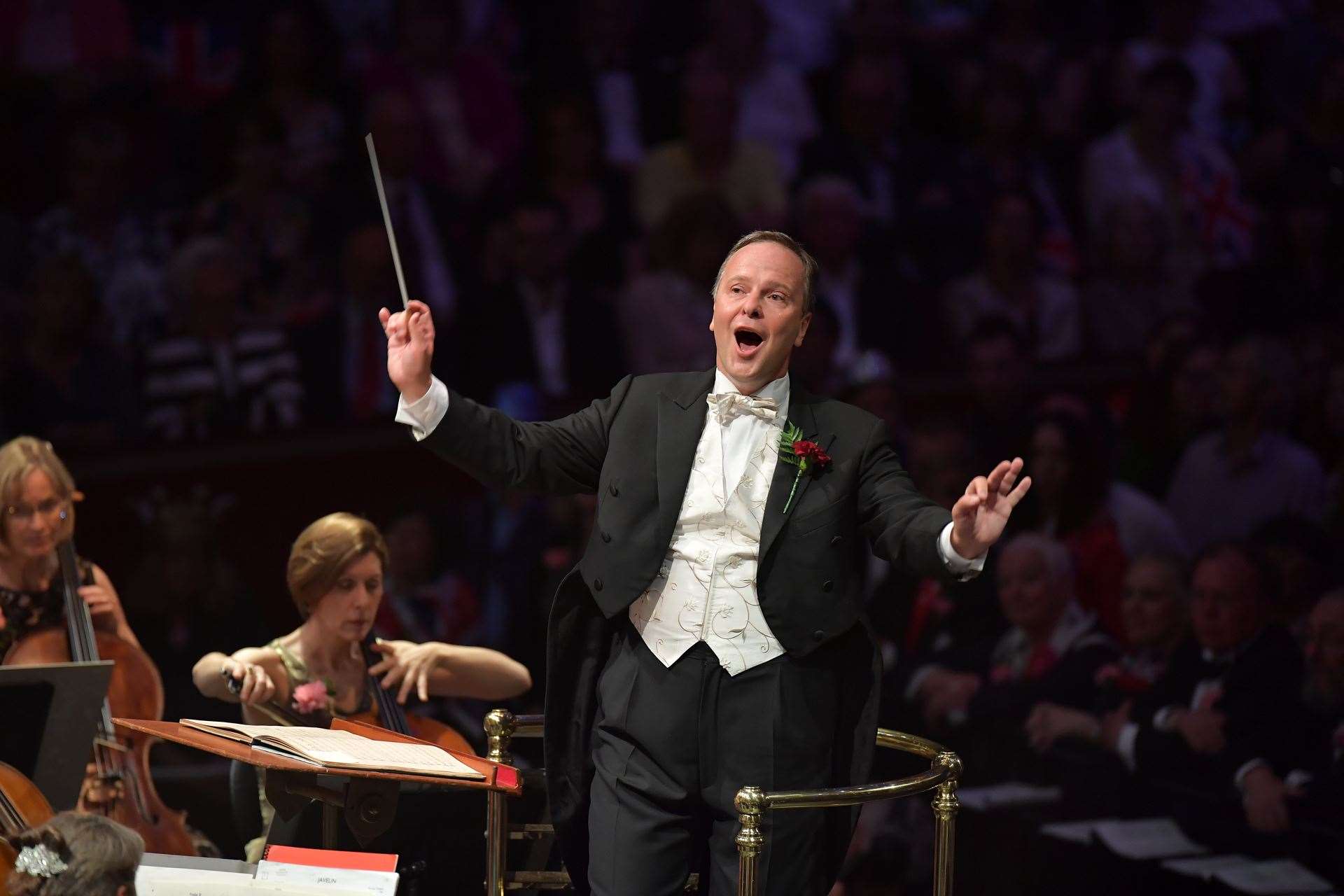 Sakari Oramo conducting the BBC Symphony Orchestra (BBC/Chris Christodoulou)