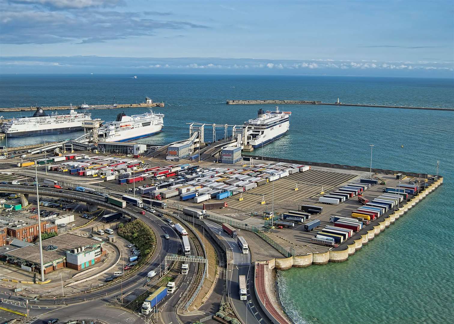 Ferry services from Dover to Calais have been cancelled due to strike action