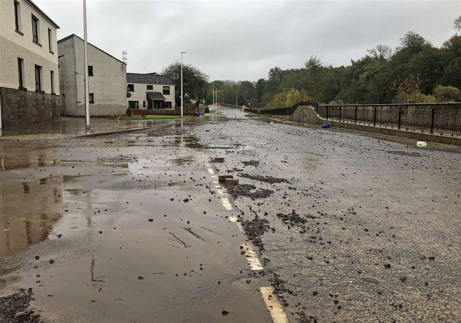 Brechin suffered major damage (Neil Pooran/PA)