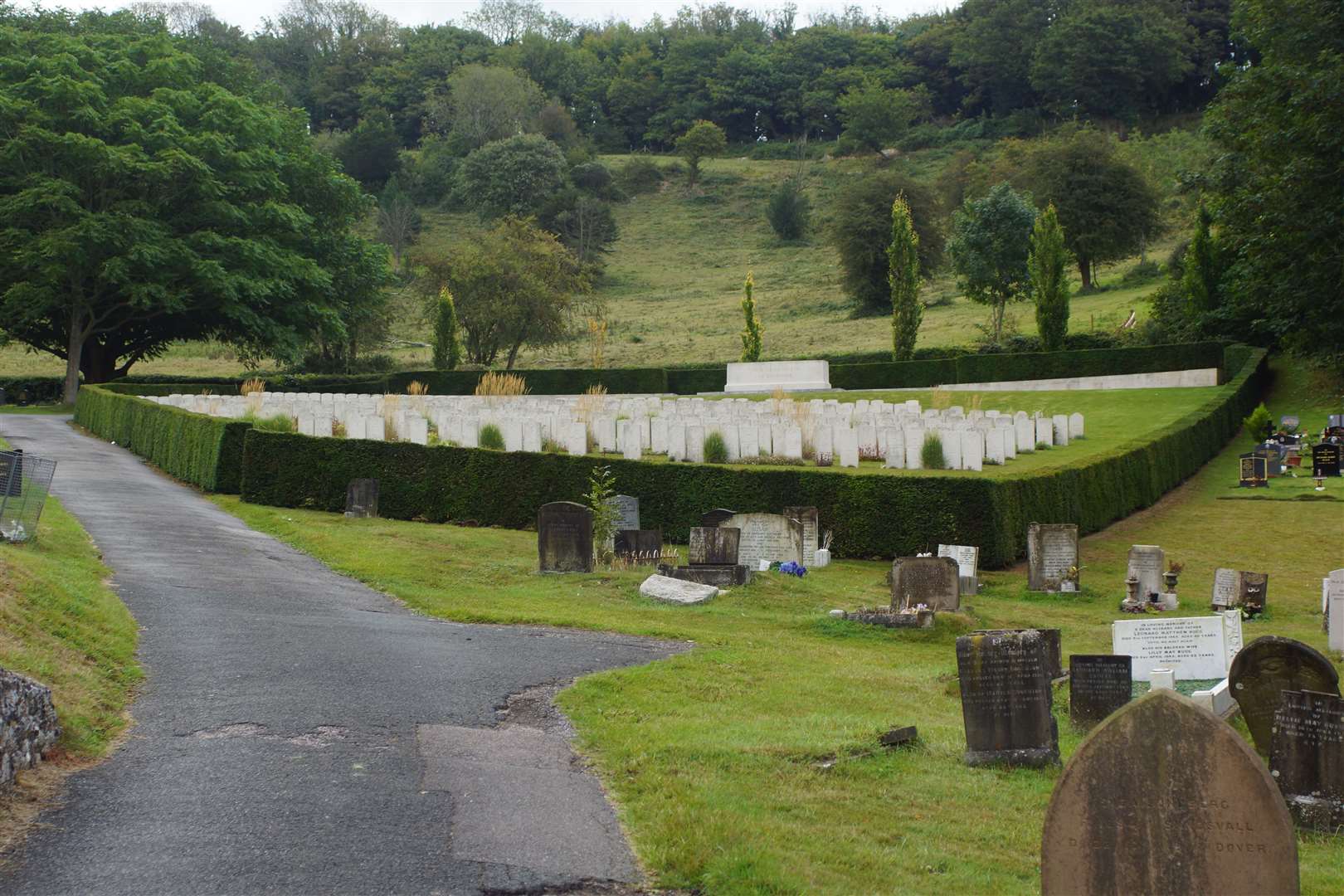 The war grave section in St James graveyard in Dover. Picture Commonwealth War Graves Commission