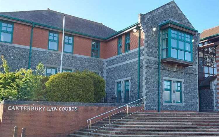 The sentencing hearing took place at Canterbury Crown Court