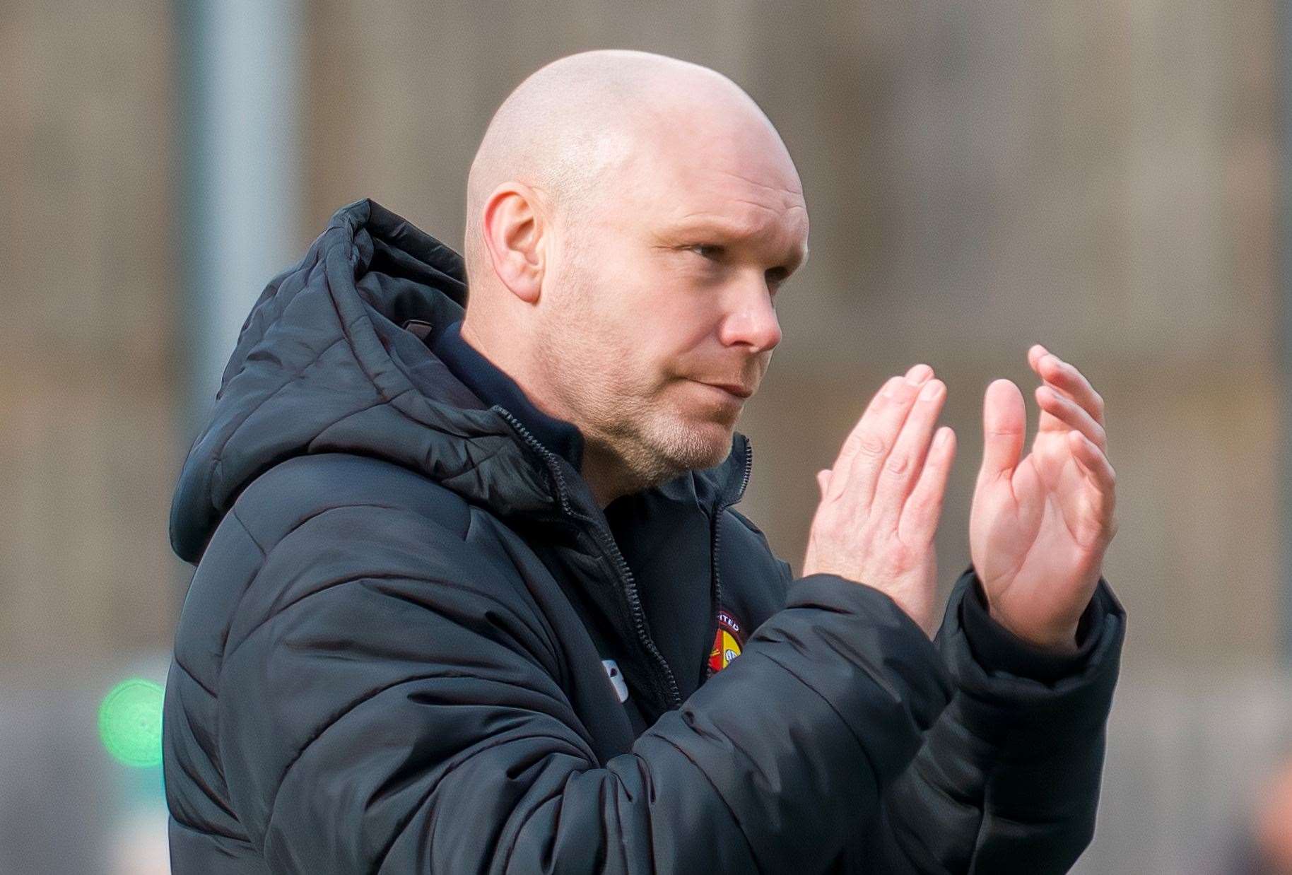 Ebbsfleet manager Danny Searle. Picture: Ed Miller/EUFC