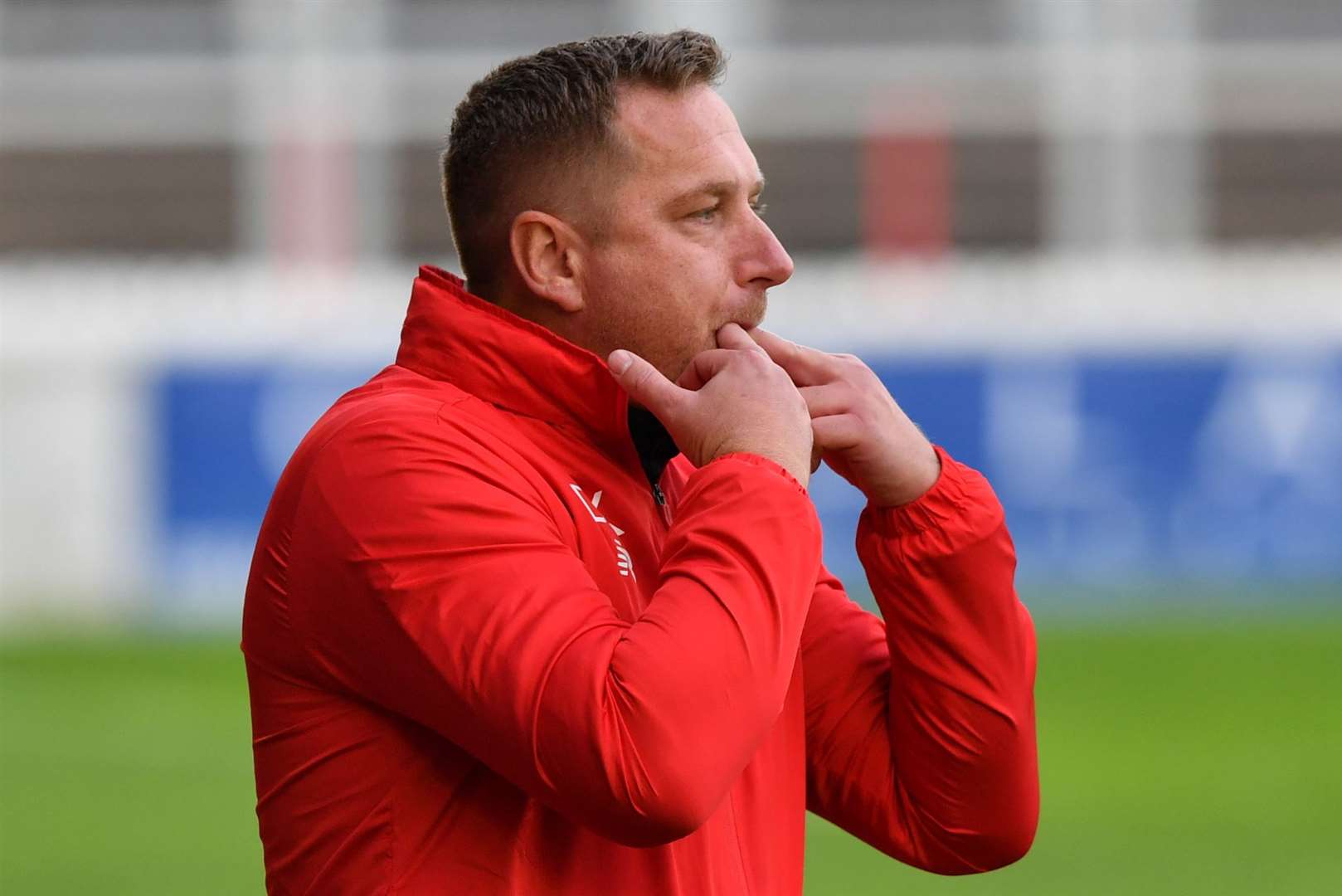 Ebbsfleet manager Dennis Kutrieb. Picture: Keith Gillard