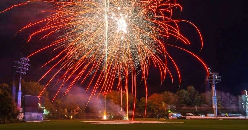 Look out for the kmfm team at this year’s Kent Cricket Club fireworks. Picture: Kent County Cricket Club