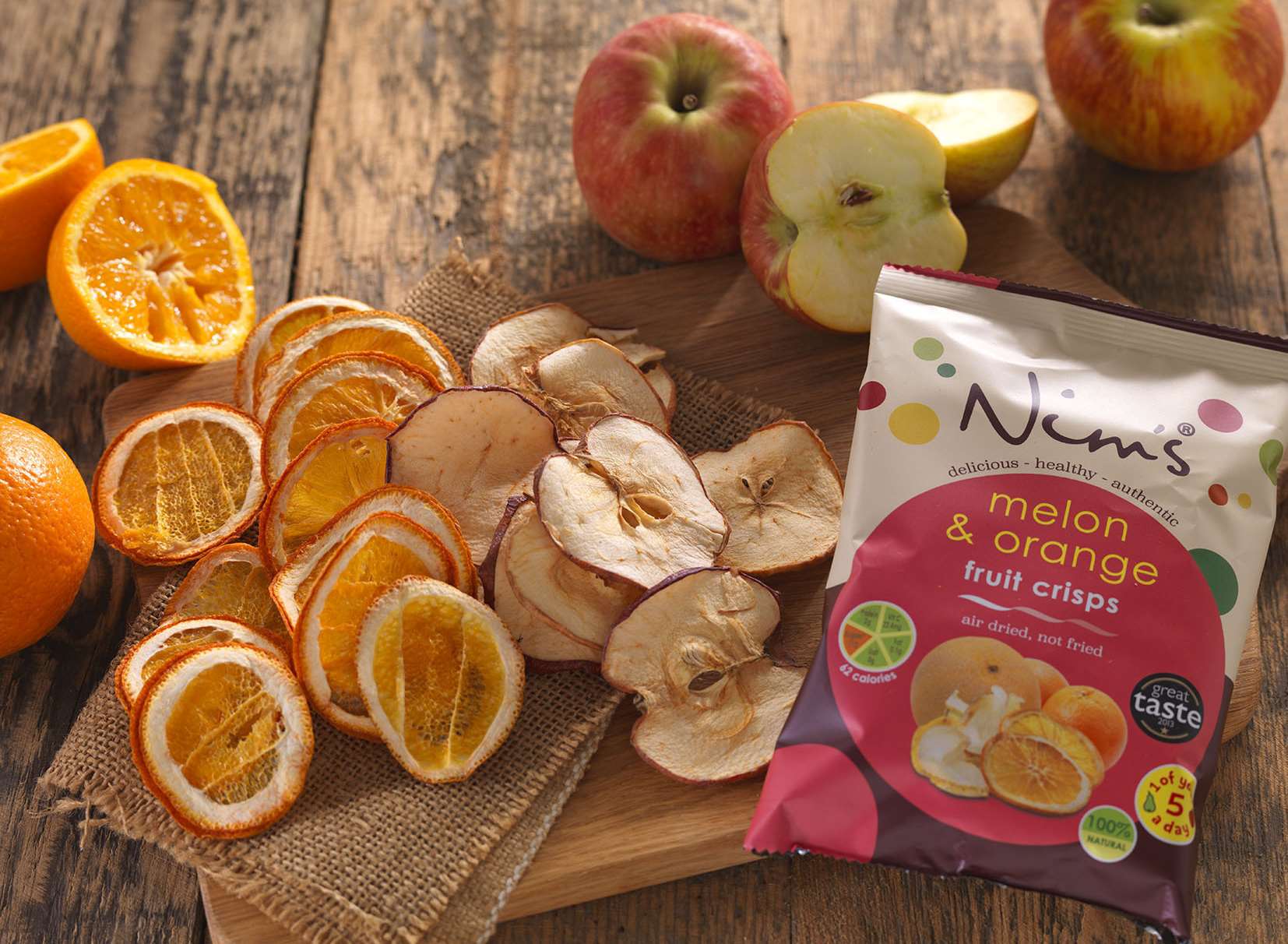 Nim's Fruit Crisps is based in Sittingbourne