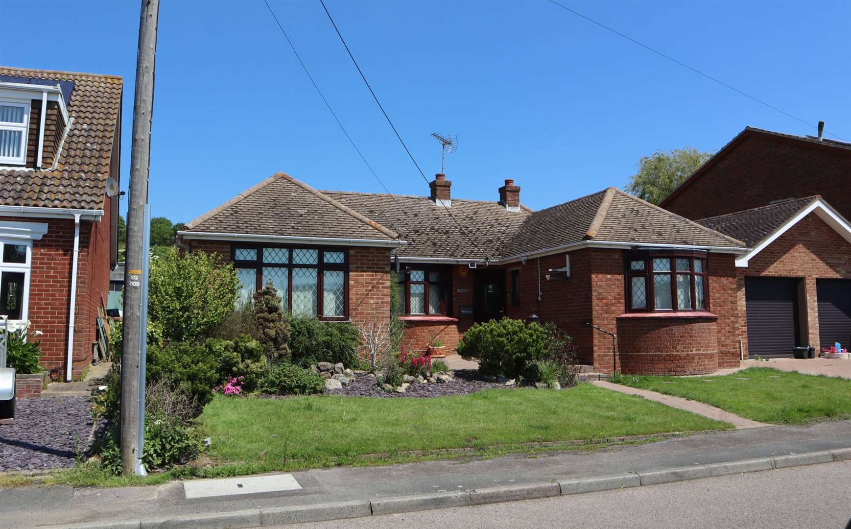 The bungalow earmarked for demolition, called Pandora, in Nelson Avenue, Minster. Picture: John Nurden