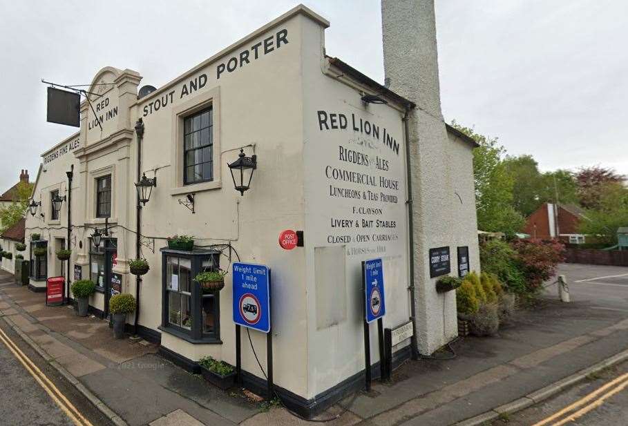 The Red Lion in Bridge, near Canterbury, is Mimi Webb's local pub. Picture: Google