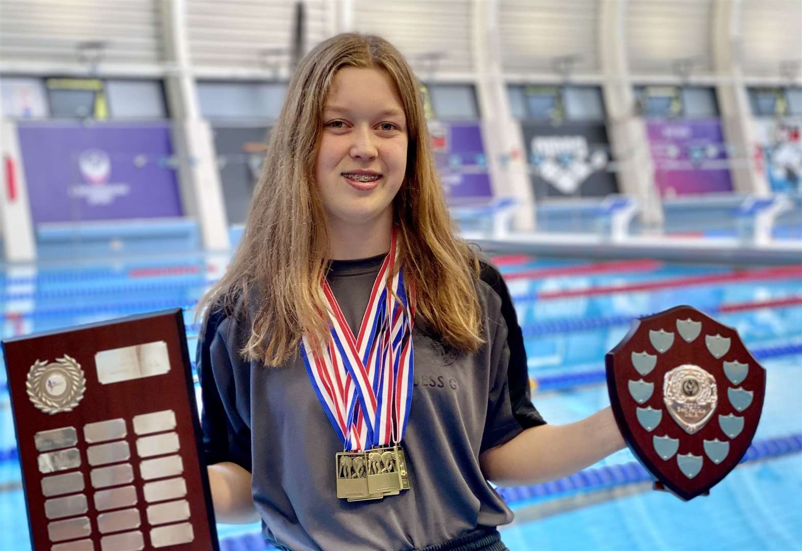 Gravesend's Jessica Goodwin named swimmer of the year after medal hail ...