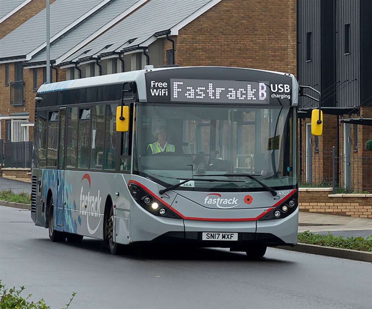 An example of a Fastrack bus. Picture: Go Ahead