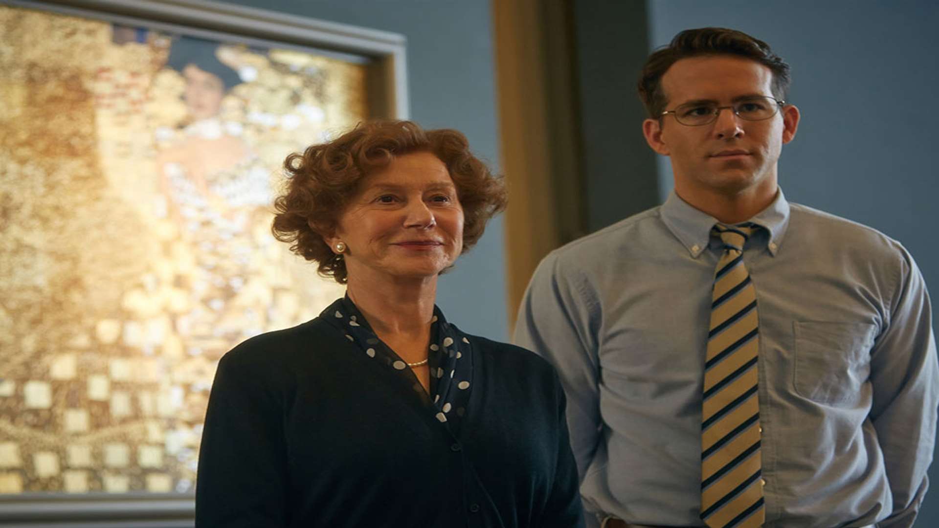 Helen Mirren as Maria Altmann and Ryan Reynolds as Randol Schoenberg