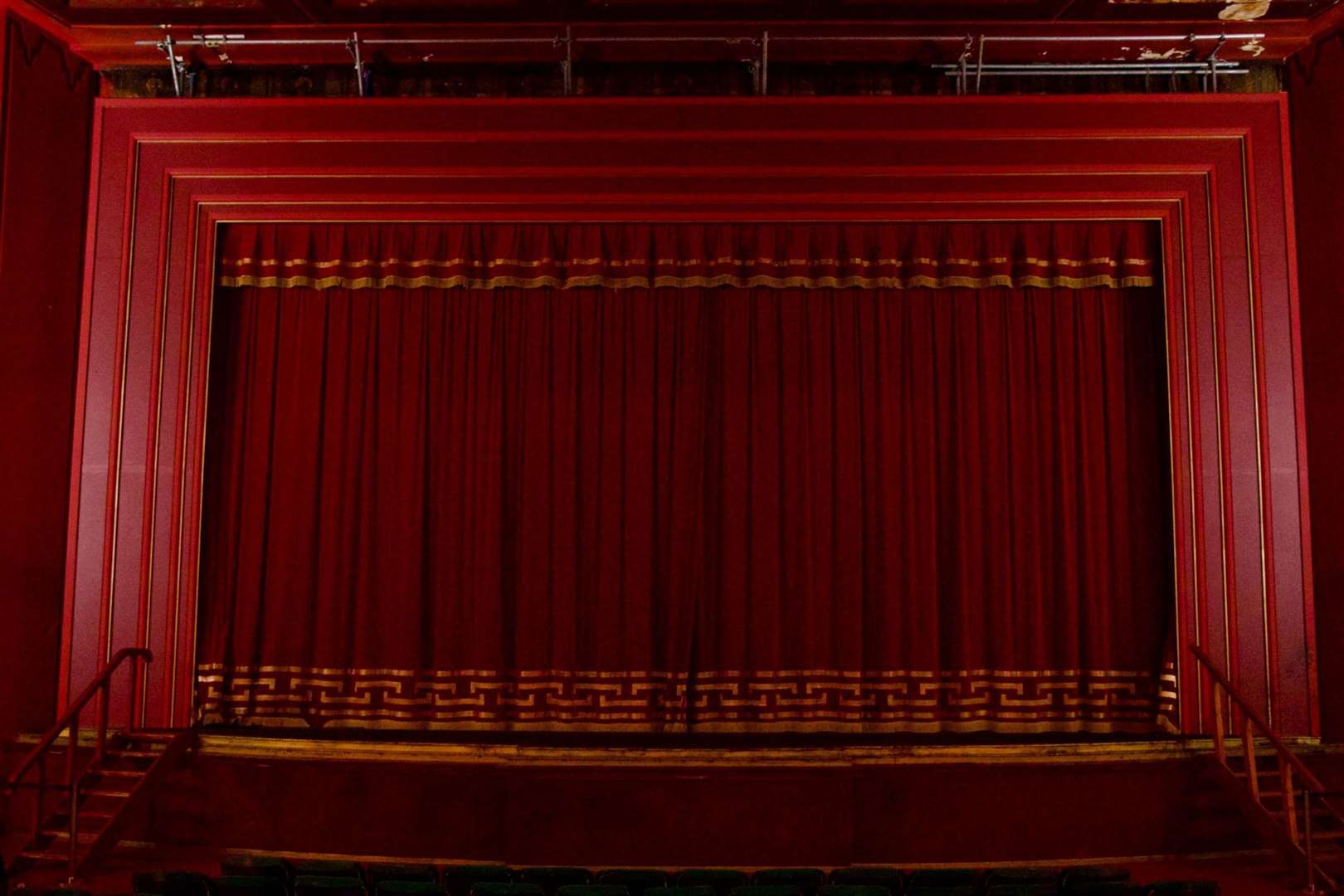 Inside the former cinema at Dreamland in Margate, which recently welcomed guests. Picture: Caitlin Neaves