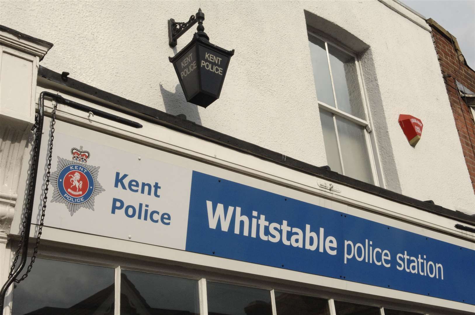 The Whitstable Police Station in Oxford Street, pictured before its closure in 2012