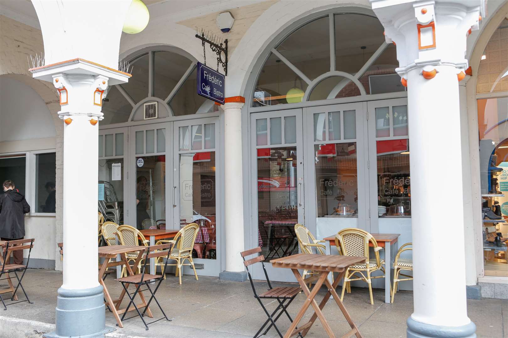 Frederic in Market Buildings, Maidstone