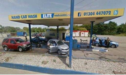 The existing Elite car wash in Sandwich Road, Hacklinge near Deal. Picture: One Architecture