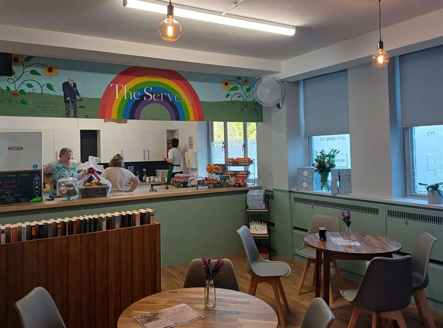 A new community hub and cafe has opened in Avenue of Remembrance, Sittingbourne