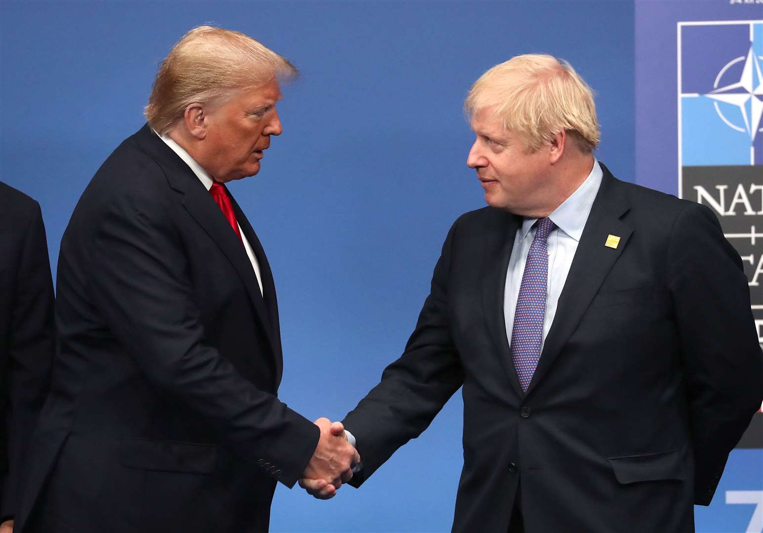 Prime Minister Boris Johnson and US President Donald Trump have been close allies (Steve Parsons/PA)