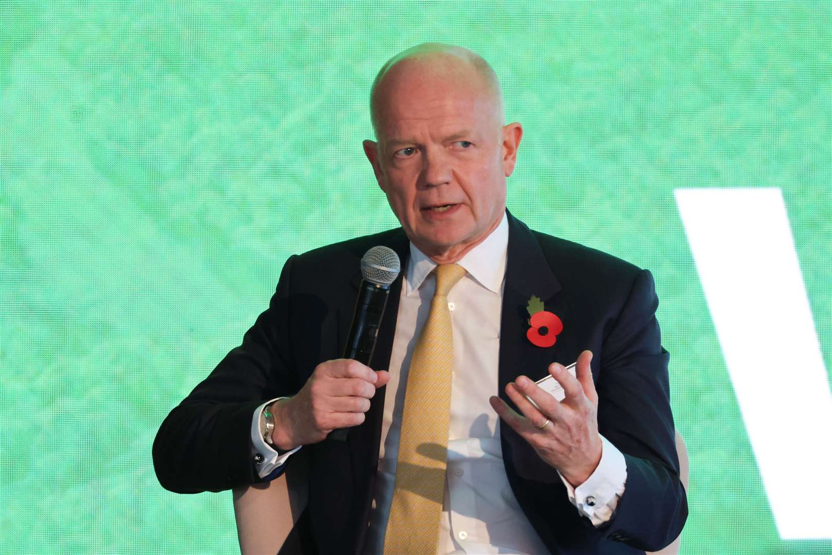 Lord Hague beat a number of high-profile candidates for the historic role (Chris Jackson/PA)