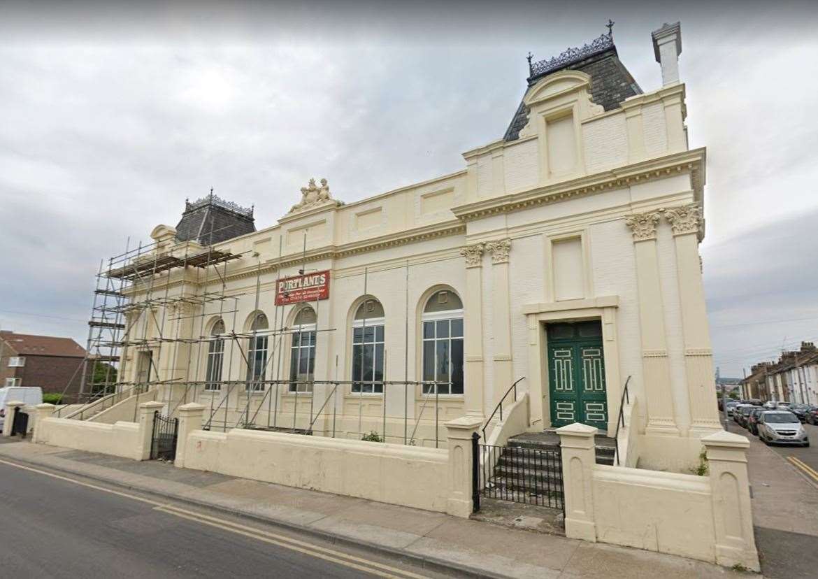 The former Portlands building in Northfleet High Street. Picture: Google Streetview