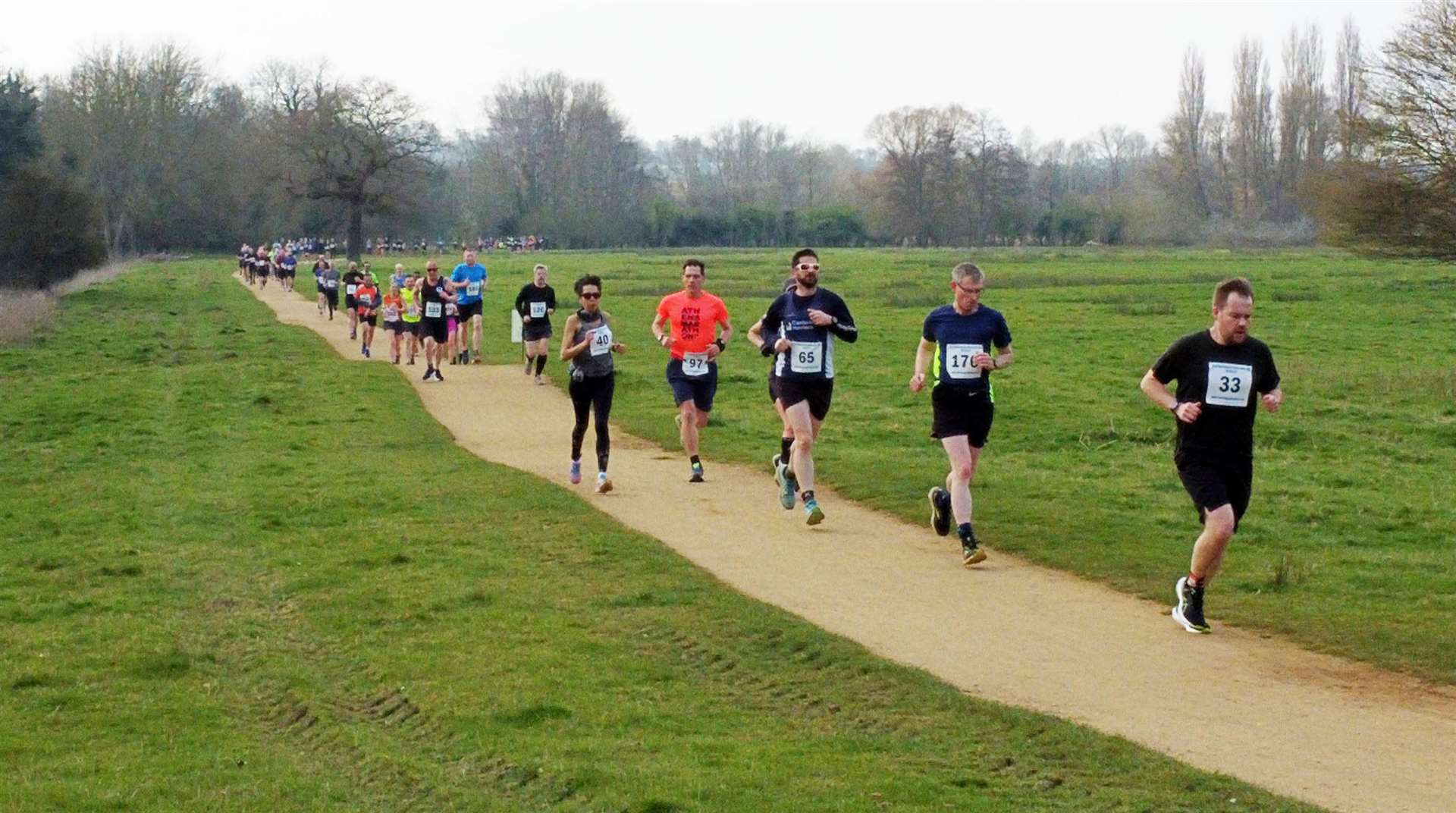 General race action. Picture: Barry Goodwin