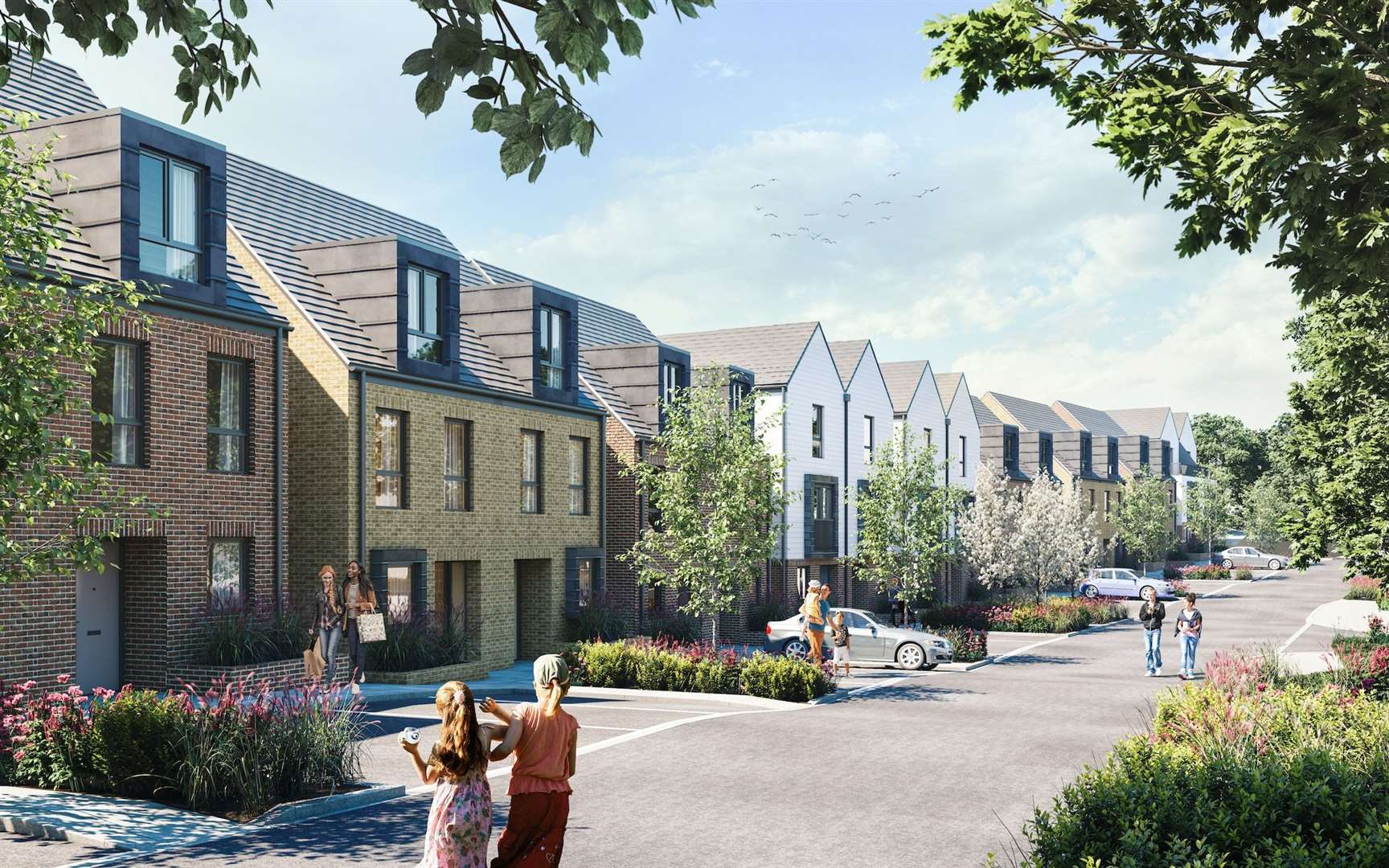 CGI image of the development in Pier Road, Gillingham, from when it was given planning permission. Picture: Esquire Developments