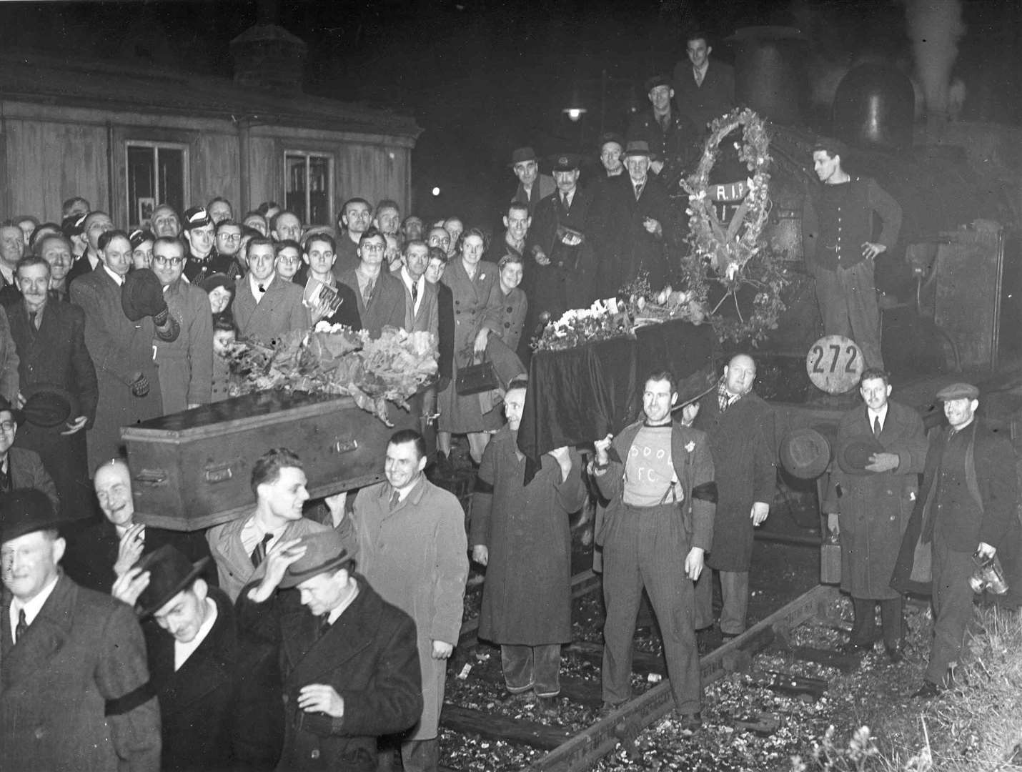 The last run of Sheerness Light railway, in December 1950