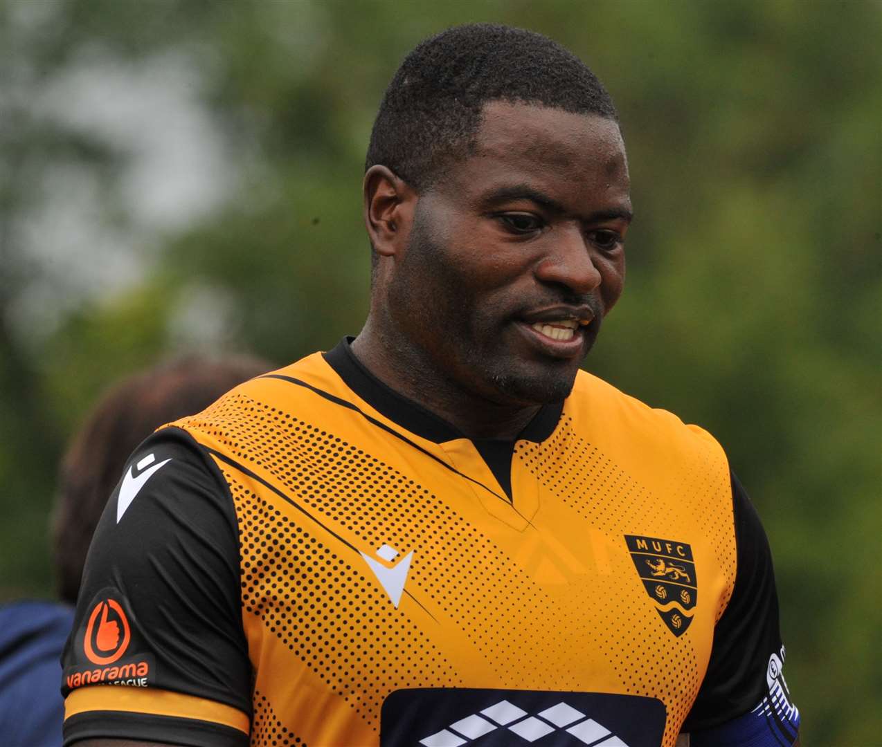 Maidstone United captain George Elokobi Picture: Steve Terrell