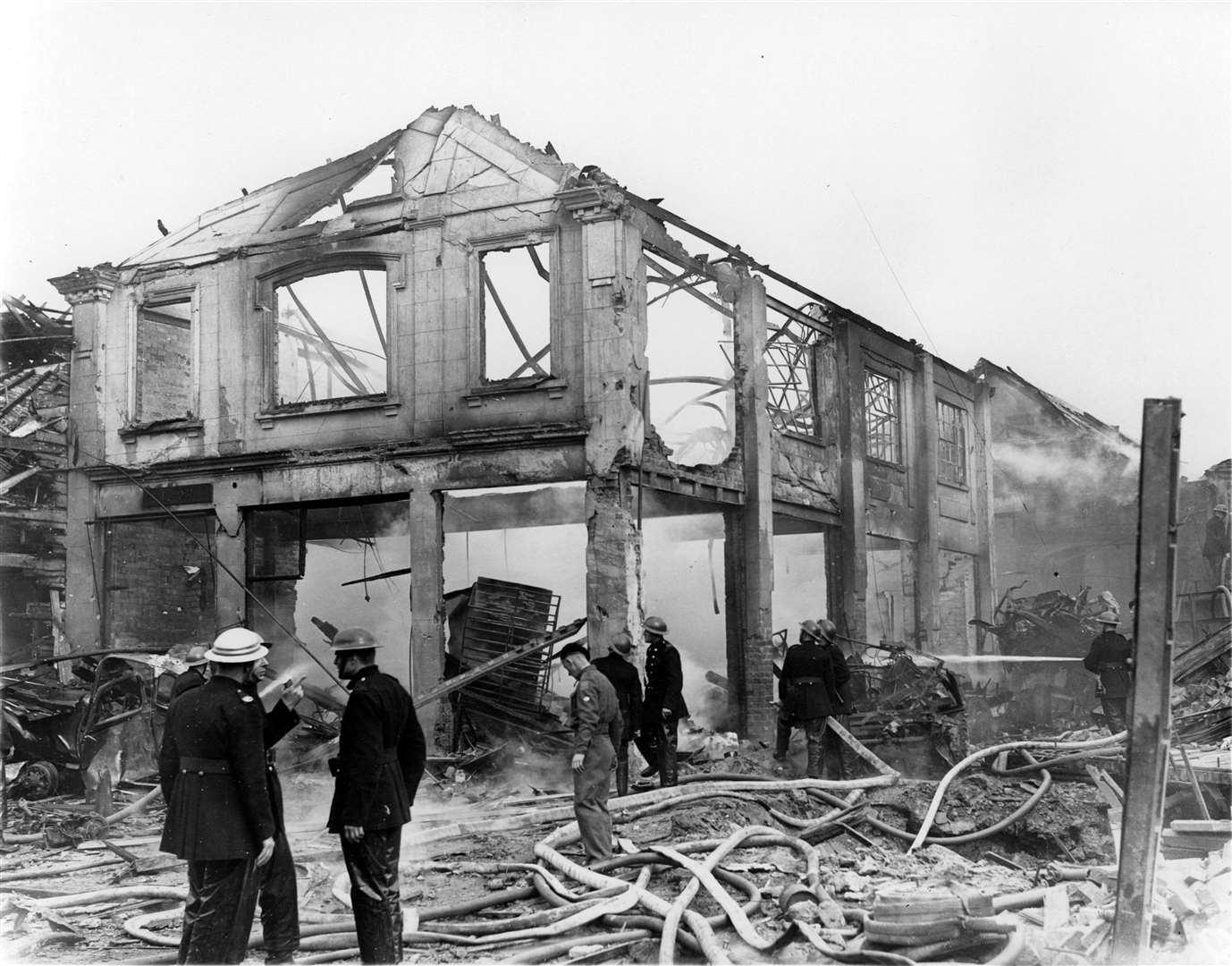 Mr Swan remembers the 1943 bombing. Picture: Steve Salter archive