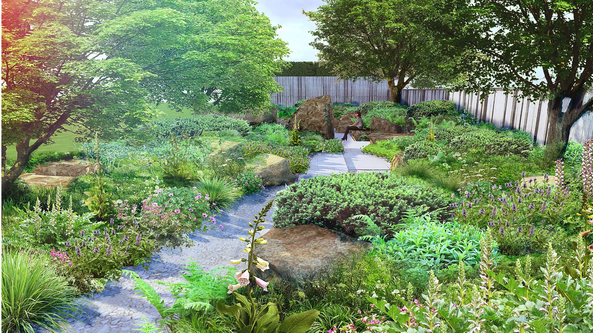 The M&G Garden 2016 for the main sponsor at this year’s RHS Chelsea Flower Show