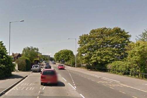 The attack happened in Westwood Road, Broadstairs. Picture: Google Street View.