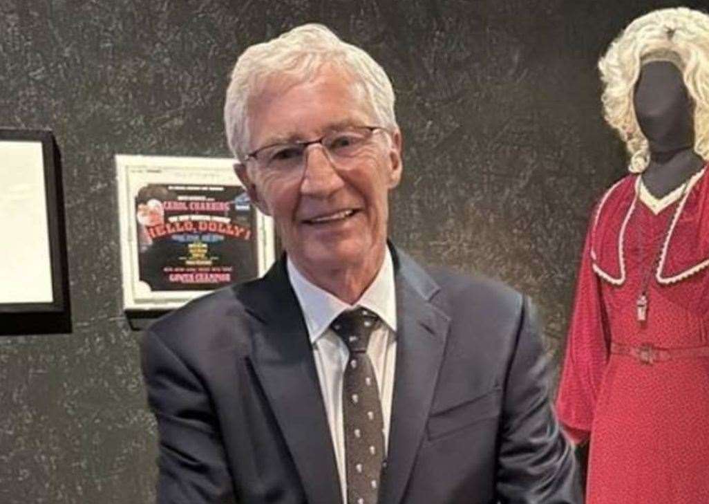 Paul O'Grady was a well known face to people in Aldington, Ashford