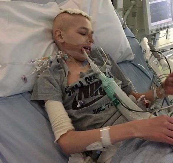 The youngster was initially told by his GP that it was just anaemia. Picture: Teenage Cancer Trust