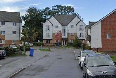 The teenager was run over in Bristol Close Sittingbourne. Picture: Google Street View