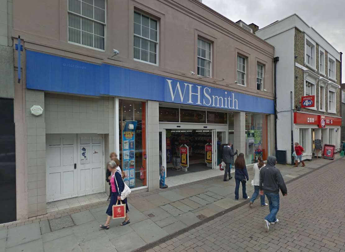 The post office could move to WHSmith in Week Street, Maidstone