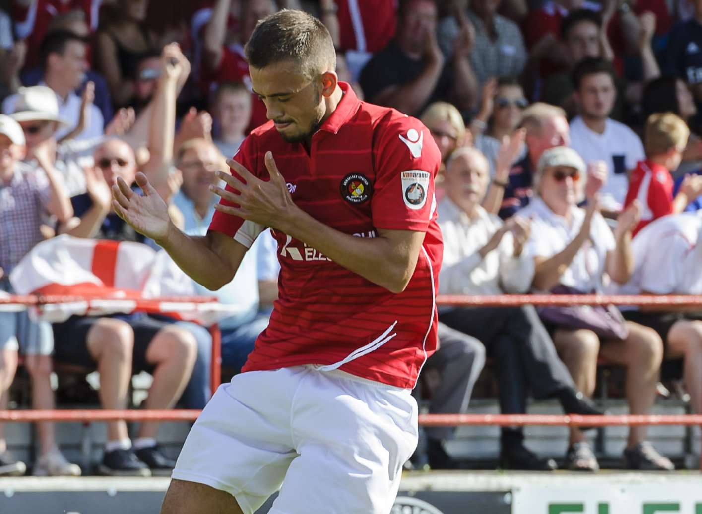 Ebbsfleet's Jack Powell. Picture: Andy Payton