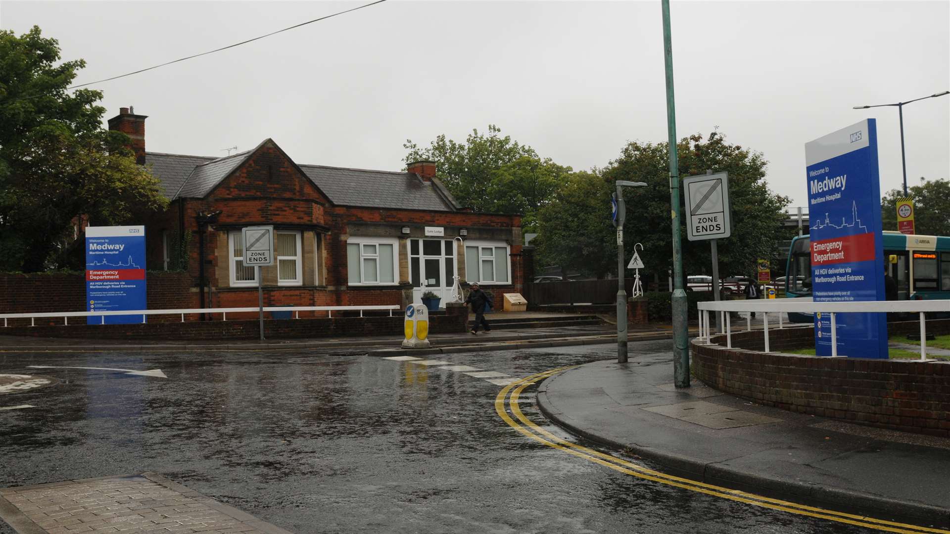 Medway Maritime Hospital.