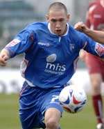 SCORER: Andrew Crofts put Gillingham ahead