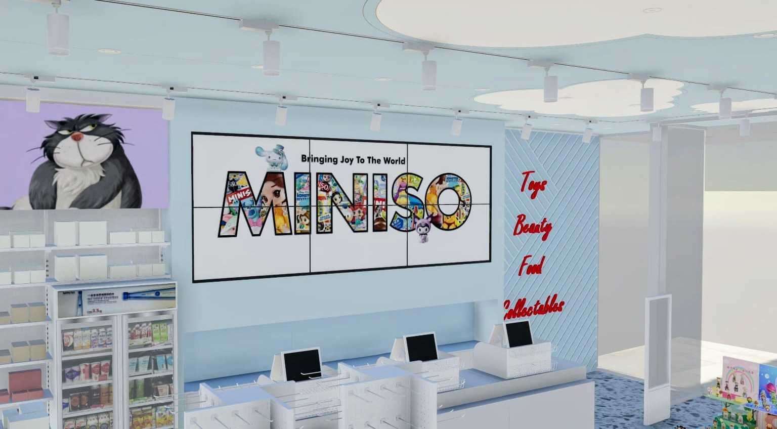 MINISO's new store is opposite Foot Locker in Bluewater. Photo credit: MINISO UK