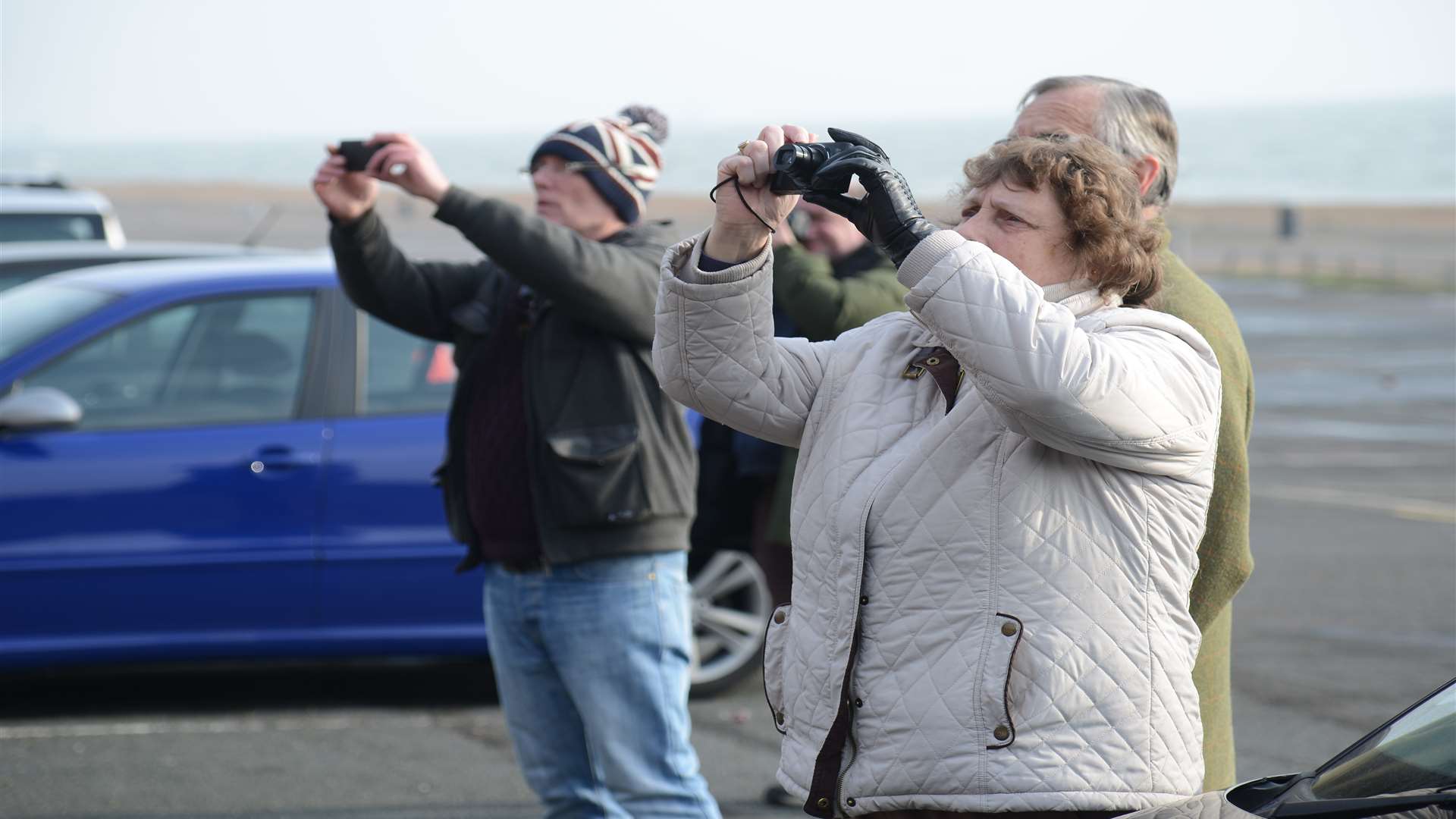 People watched on in sorrow as the lift was put to half track to symbolise its closure