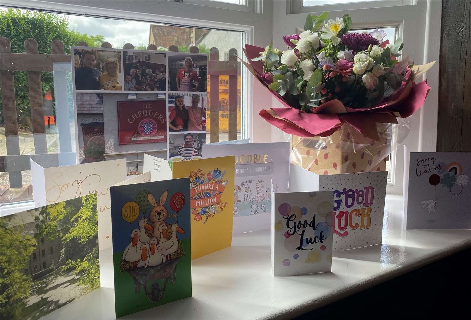 The pair have received gifts and cards from the local community